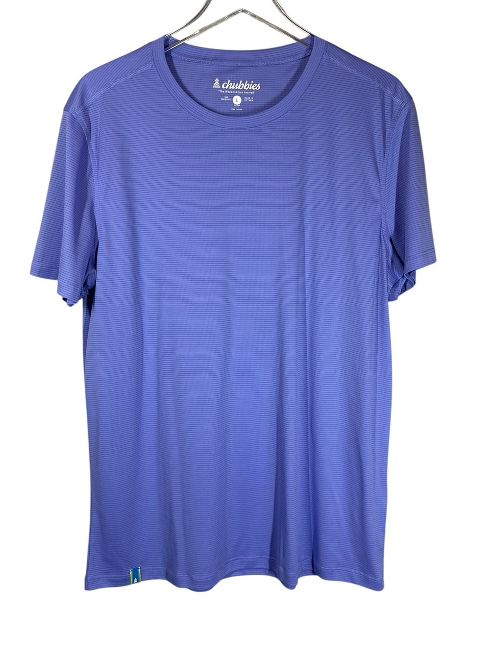 Chubbies Men's Large "The Weekend Has Arrived " Short-Sleeve Performance T‑Shirt